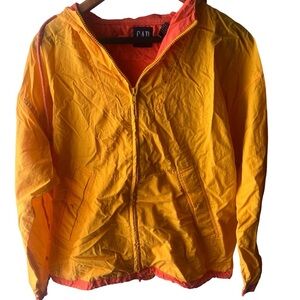 GAP Yellow Windbreaker Jacket